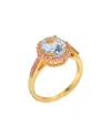 Tiramisu 10k 2.51 Ct. Tw. Gemstone Ring