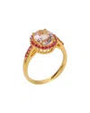 Tiramisu 10k 2.56 Ct. Tw. Gemstone Ring