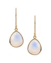 Tiramisu 10k 4.60 Ct. Tw. Rainbow Moonstone Earrings
