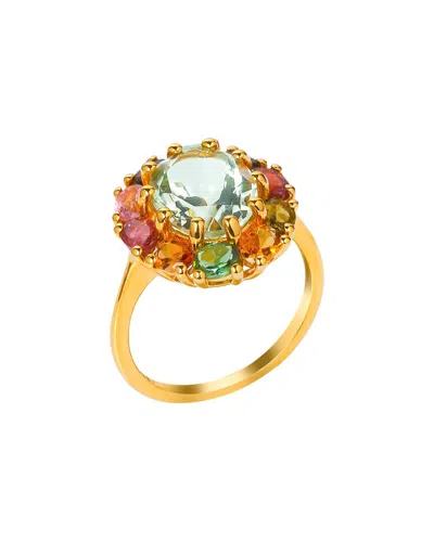 Tiramisu 10k 4.84 Ct. Tw. Gemstone Ring In Gold