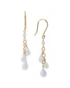 Tiramisu 10k 5.62 Ct. Tw. Rainbow Moonstone Earrings