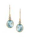 Tiramisu 10k 5.94 Ct. Tw. Gemstone Earrings