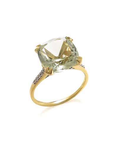 Tiramisu 10k 6.69 Ct. Tw. Gemstone Ring In Gold
