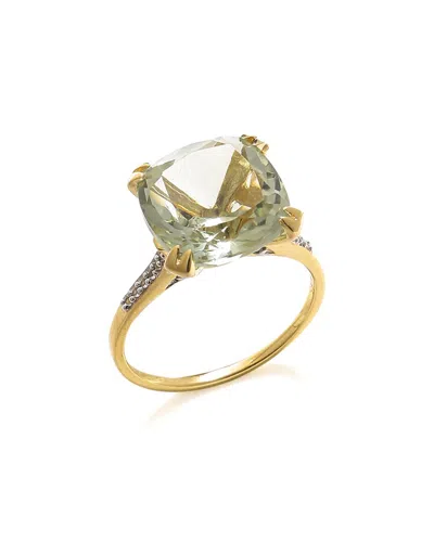 Tiramisu 10k 6.69 Ct. Tw. Gemstone Ring In Gray