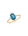 Tiramisu 14k 1.42 Ct. Tw. Gemstone Modern Ring
