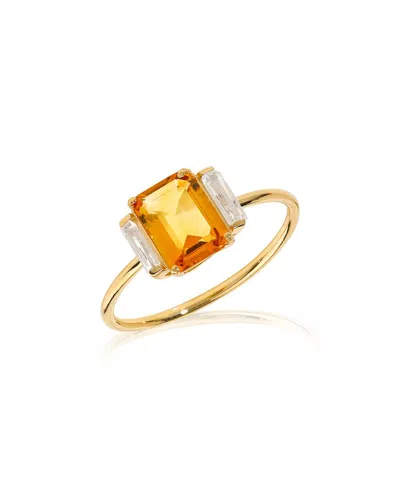 Tiramisu 14k 1.75 Ct. Tw. Gemstone Contemporary Ring In Gold