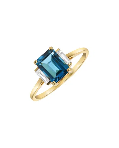 Tiramisu 14k 2.09 Ct. Tw. Gemstone Ring In Blue