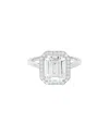 Tiramisu Tf Dnu  14k 3.18 Ct. Tw. Lab-grown Diamond Solitaire & Halo Ring