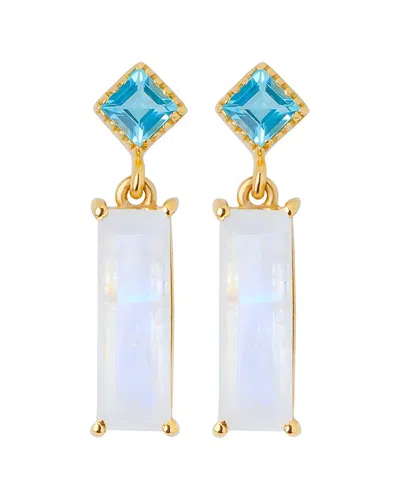 Tiramisu 14k 3.40 Ct. Tw. Gemstone Earrings
