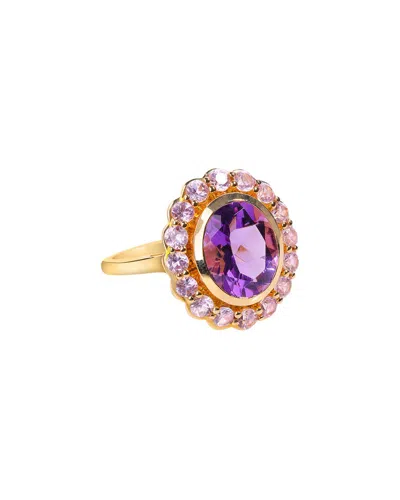Tiramisu 14k 3.82 Ct. Tw. Gemstone Ring In Purple