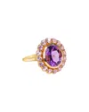 Tiramisu 14k 3.82 Ct. Tw. Gemstone Ring