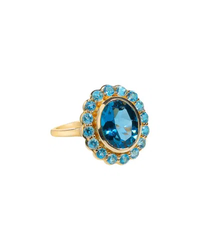 Tiramisu 14k 4.58 Ct. Tw. Gemstone Ring In Gold