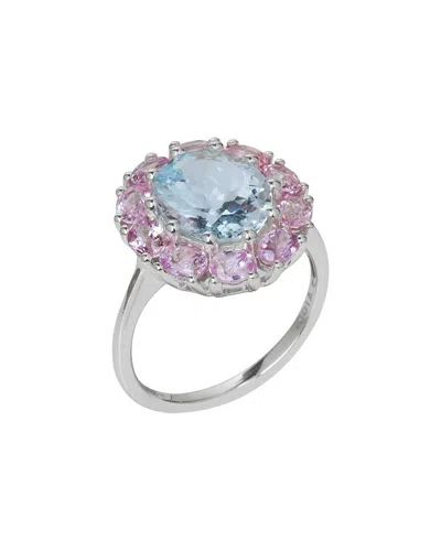 Tiramisu 14k 4.60 Ct. Tw. Gemstone Ring In White