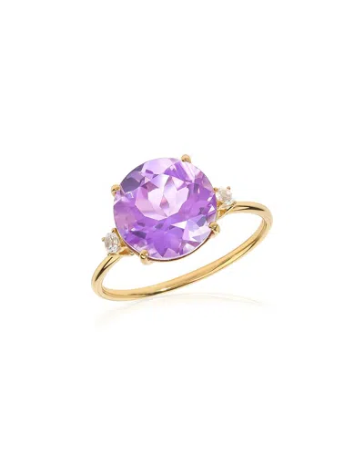 Tiramisu 14k 4.88 Ct. Tw. Gemstone Statement Ring In Gold