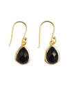 Tiramisu 14k Over Silver 3.87 Ct. Tw. Black Onyx Earrings