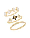 Tiramisu 14k Plated 1.02 Ct. Tw. Black Spinel