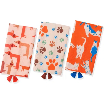 Tiramisu 3-piece Kitchen Towel Set