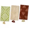 Tiramisu Earthy Bohemian Geometric Kitchen Towel Set