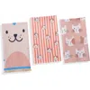 Tiramisu Feline Chic Set Of 3 Cotton Waffle Kitchen Towels In Multi