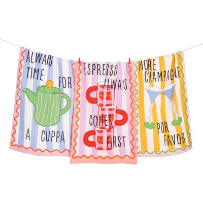 TIRAMISU TIRAMISU 3-PIECE KITCHEN TOWEL SET