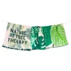 Tiramisu Nature Is Free Therapy Towel Set In Green