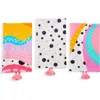 Tiramisu Abstract Pop Art Kitchen Towel Set In Multi