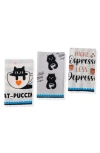 Tiramisu 3-piece Kitchen Towel Set In Animal Print
