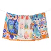 Tiramisu Whimsical Owl Kitchen Towel Set In Multi
