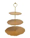Tiramisu 3-tier Resin Dessert Stand In Yellow