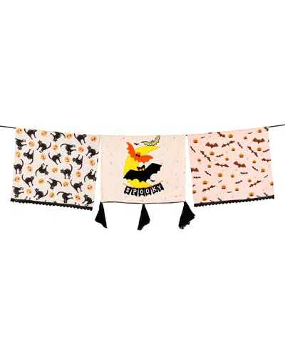 Tiramisu 3pc Haunted Hues Artisan Kitchen Tea Towel Set In Multi