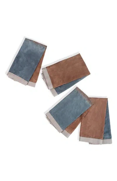 Tiramisu 4-pack Tropical Sunrise Napkins In Multi
