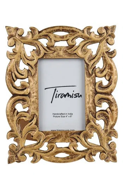 Tiramisu Antique Artistry Wood Carved Picture Frame