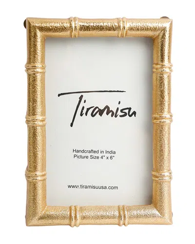 Tiramisu Antique Garden Aluminum Picture Frame In Gold