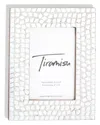 Tiramisu Arctic Whisper Mosaic Picture Frame In White