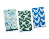 Tiramisu Artisan Bird & Marble Print Kitchen Towel Set