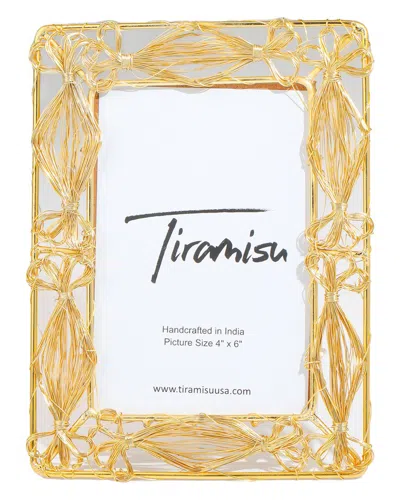 Tiramisu Aurelian Knot Picture Frame In Gold