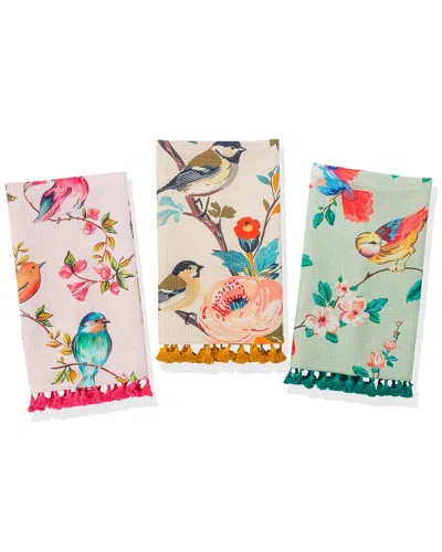 TIRAMISU TIRAMISU AVIAN BLOOM KITCHEN TOWEL SET