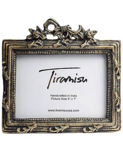 Tiramisu Baroque Scroll Aluminum Picture Frame In Brown