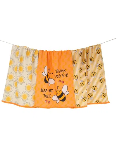 TIRAMISU TIRAMISU BEE-ING THERE THANK YOU TOWEL SET