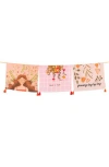 Tiramisu Blush Bloom Set Of 3 Cotton Kitchen Towels In Multi