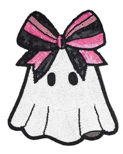 Tiramisu Boo-tiful Bow Beaded Halloween Placemat In Multi