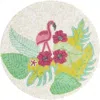 Tiramisu Botanica Beaded Placemat In Multi