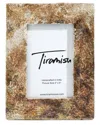 Tiramisu Canyon Texture Picture Frame In Brown