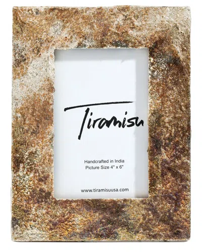 Tiramisu Canyon Texture Picture Frame In Multicolor