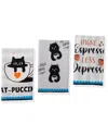 Tiramisu Cat-puccino Kitchen Towel Set