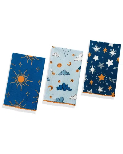 TIRAMISU TIRAMISU CELESTIAL DREAMS COTTON KITCHEN TOWEL SET