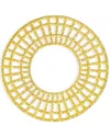 Tiramisu Celestial Lattice Charger Plate