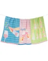 Tiramisu Cheers & Champagne Towel Set In Blue