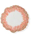 Tiramisu Citrus Sunburst Beaded Placemat In Multi