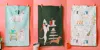 Tiramisu Cocktail Hour Dapper Dog Towel Set In Multi